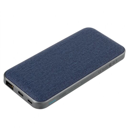 Внешний аккумулятор Твид PB (Tweed PB) 10000 mAh, синий